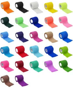 Medical Self-adhesive Elastic Bandage, Elastic Sports Medical Adhesive Finger Protector, Fixation and Pressure Bandage