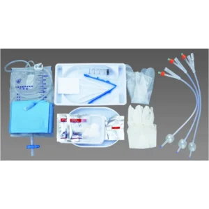 Medical Silicone Foley Catheter Kit Urology Male and Famale 2 Way Urinary Tube Clinical Teaching Traumatic