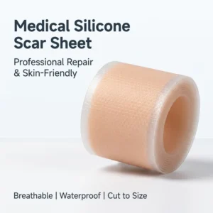 Medical Silicone Scar Tape Soft Silicone Gel Waterproof Breathable Cut to Size OEM ODM Factory
