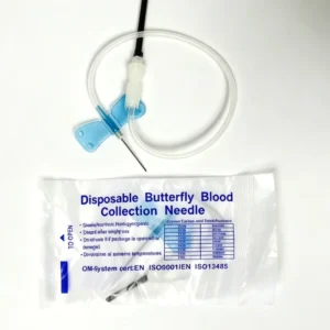 Medical Single Use Butterfly Blood Collection Needle Scalp Vein Set Infusion Set 21g 22g 23g 25g for Pets