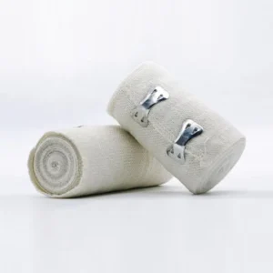 Medical Soft Elastic Bandage Lightweight Odorless Harmless Cotton Wrap High Elastic Cotton Bandage