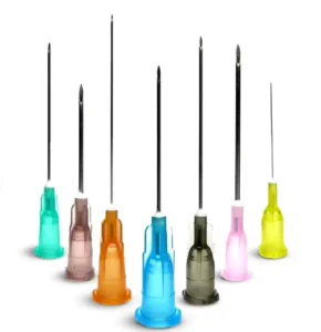 Medical Stainless Steel Disposable Hypodermic Injection Needle with Luer Lock Luer Slip for Vet Spianl Injection Needle