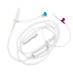 Medical Standard IV Administration Set Luer Slip Disposable Medical Infusion Set