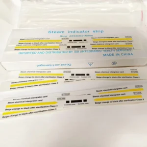 Medical Steam Sterilization Indicator Card Medical Consumables Factory Customization of Good Quality Class 4 Black 250