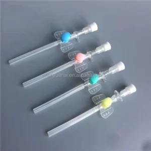 Medical Sterile 18G 20G 22G 24G IV Cannula 18G With Wings