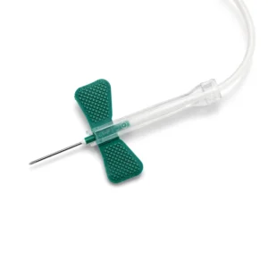 Medical Sterile Blood Collection Set Retractable Butterfly Needle Safety Device Blood Collection Needle