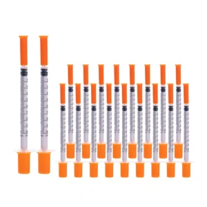 Medical Sterile CE ISO OEM Disposable Auto injector Syringe 0.5 1ML Insulin Injector