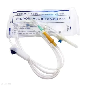 Medical Sterile Disposable IV Infusion Set with Needle Pet Use