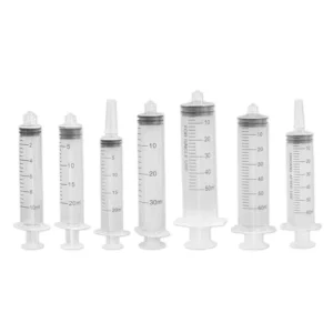 Medical Sterile Disposable Plastic Luer Lock Luer Slip Syringe Hypodermic Injection Syringe with Needles Vet Use