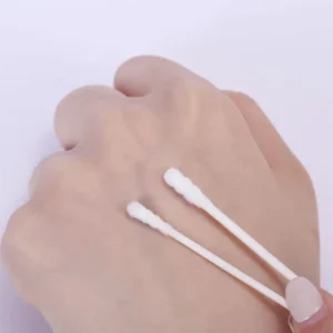 Medical Sterile Double Headed Cotton Swabs Disposable Cotton Buds for Ear and Cosmetic Use