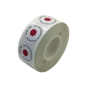 Medical Sterilization Adhesive EO Indicator Stickers & EO Tape Self adhesive Round Shape