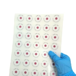Medical Sterilization Consumables Labels EO Sterilization Laboratory Use Chemical Indicator Label Paper PET 30mm