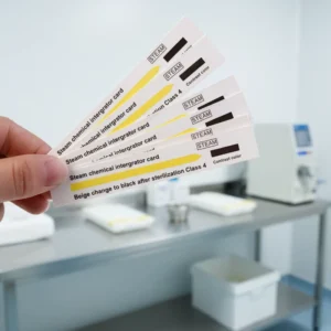 Medical Sterilization Indicator Card Chemical Indicator Autoclave EO Sterilization Disposable Paper High Sensitivity