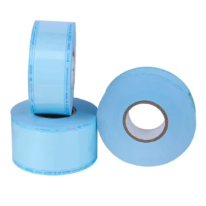 Medical Sterilization Roll Pouches 50 75mm*200m Heat Sealing Flat Reel Medical Grade Paper CPP PET Film ISO13485 CE Medcolor