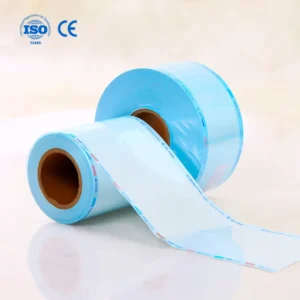 Medical Sterilization Roll Pouches Sterilization Heat Sealing Flat Reel