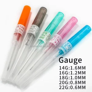 14G 26G IV Cannula Catheter Veterinary Hospital Medical Venous Indwelling Needle Surgical Instruments