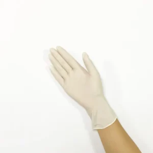 Medical Supplies Consumed Disposable Latex Powder Free Powdered Examination Gloves