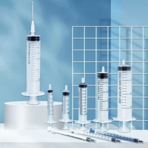 Medical Supplies Disposable Convenient Disposable Injection Syringe with Needle