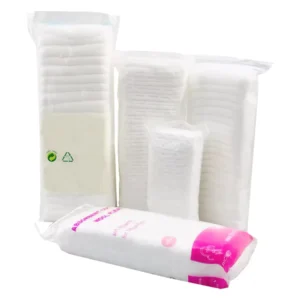 Medical Supply Soft Zig Zag 100% Cotton Disposable CE Certified Wound Dressing High Absorbency EO Disinfected Surgical