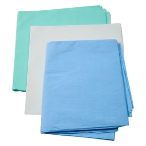 Medical Surgical Disinfection Packaging SMS SMMS Disposable Sterilization Wrapping Crepe Paper Blue 40x40cm
