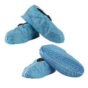 Medical Surgical Disposable Foot Cover Non Woven Shoe Cover with Non Slip and Waterproof Feature Made of PP