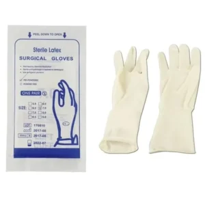 Medical Surgical Gloves Single Use Sterile Latex Gloves