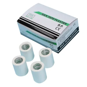 Medical Surgical Tape Non woven Microporous Hypoallergenic Glue CE ISO13485 Certified 1.25 X 910 cm (1/2″) Wound Dressing