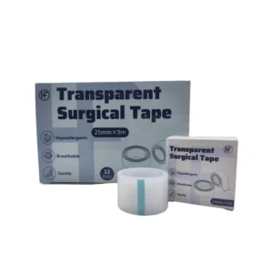 Medical Surgical Tape Transparent PE Tape 25mm*5m
