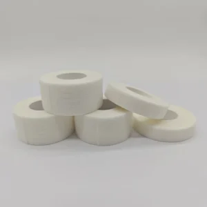 Medical Tape First Aid Adhesive White Surgical Bandage for Wound Dressing Care Breathable and Hypoallergenic XFMT-0003-1