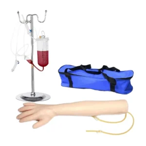 Medical Training Arm for Intravenous Injection and Puncture Practice Venipuncture Infusion Intravenous Training Arm Kit