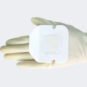 Medical Transparent Film IV Dressing with Hydrocolloid Core Sterile Waterproof IV Cannula Fixation Patch