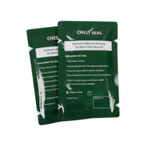 Medical Transparent Hydrocolloid Dressing Ultrathin Sclausura Chest Seal Vented