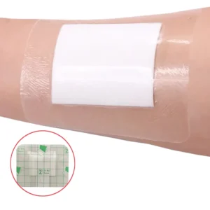 Medical Transparent Wound Dressings for Catheter Fixation and Covering High Visibility Film Dressing