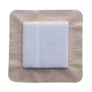 Medical Trauma Adhesive Wound Dressing High Absorbent Surgical Medical Silicone Foam Dressing