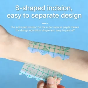 Medical Ultra thin Breathable PU Film Wound Dressing Transparent Waterproof Adhesive for Wound Care