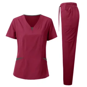 Medical Uniform Scrub Hospital Working Scrubs Set Nursing Scrub Uniforms Women Healthcare Pharmacy Clinic Work Clothes