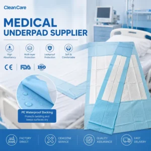 Medical Urine Pads Disposable Patient Protection Bed Pads Waterproof Bed Pads Disposable Hospital Underpad Supplier