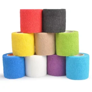 Medical Use Wound Dressing Non Woven Elastic Self Adhesive Bandage
