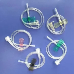 Medical Vacuum Blood Collection 21g 22g 23g 25g 27g Butterfly Needle Disposal Scalp Vein Set Veterinary Use