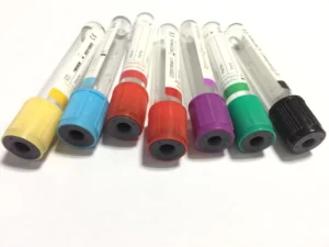 Medical Vacuum Blood Collection Tube Plain EDTA K2 K3 Glass or PET Tube