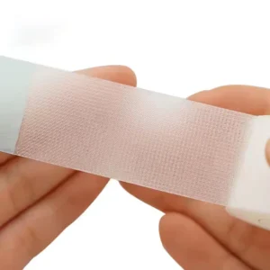 Medical Waterproof Adhesive PE Tape Roll Surgical Breathable Transparent Microporous Tape