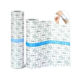 Medical Waterproof Sterile Disposable Adhesive Bandage Tattoo Roll Surgical PU Film Dressing Transparent Wound Care CE Dressing