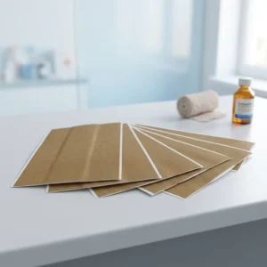 Medical Wound Plaster Skin Color PE Band-aid Self Adhesive Elastic Bandage