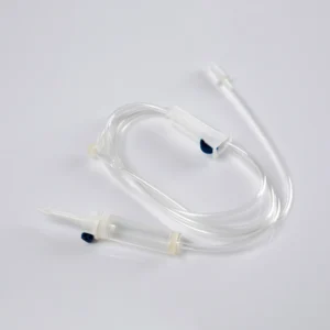 Medical Y Port IV Infusion Giving Set Fluid Drip Set Disposable Infusion Set