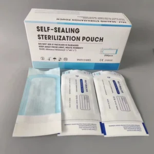 Medical grade Paper Autoclave Pouches Suitable for Dental Instruments EO Steam Sterilization Pouch