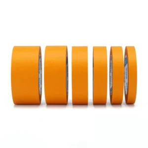 Medium Adhesive White and Yellow Painters Masking Tape for Wall Painting and Interior Construction