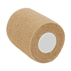Medresq All Size Wrap Elastic Cohesive Bandage Gauze Roll with Tape Waterproof Adhesive Bandage Non Woven for First Aid