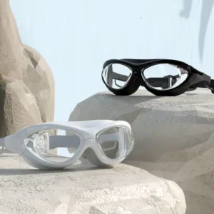 Men’s and Women’s Adult Fashion Racing Swimming Goggles Anti Fog Glass for Competitive Swimmers