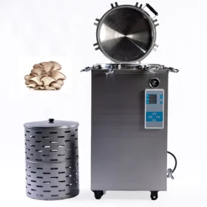 Microcomputer Controlled Rapid Cooling Counter Pressure Autoclave Sterilizer for Lab & Food Safety