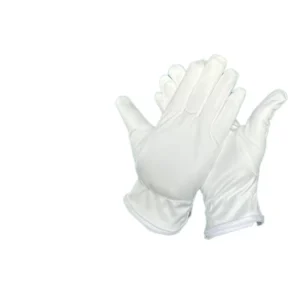 Microfiber Nitrile Disposable Safety Gloves Dust Free Cloth Gloves for Clean Workshop Beads Antique Etiquette White Work Gloves